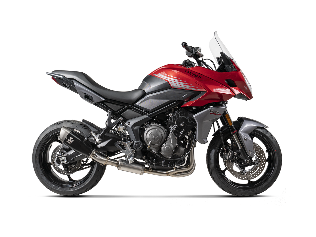 Akrapovic Scarico completo Triumph TIGER SPORT 660 2024–2025 — S-T6R2-CQTBL