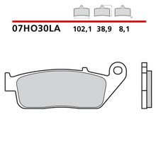 Carica l'immagine nel visualizzatore di Gallery, BREMBO - PASTIGLIA MESCOLA LA 07HO30LA Anteriore