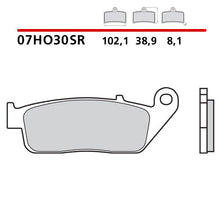 Carica l'immagine nel visualizzatore di Gallery, BREMBO - PASTIGLIA MESCOLA SR 07HO30SR Anteriore