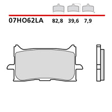 Carica l'immagine nel visualizzatore di Gallery, BREMBO - PASTIGLIA MESCOLA LA 07HO62LA Anteriore