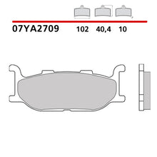 Carica l'immagine nel visualizzatore di Gallery, BREMBO - PASTIGLIA MESCOLA CC 07YA2709 Anteriore