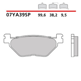 BREMBO - PASTIGLIA MESCOLA SP 07YA39SP Posteriore