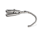 Akrapovic Silenziatore Honda MONKEY 2019–2025 — S-H125SO5-FFT
