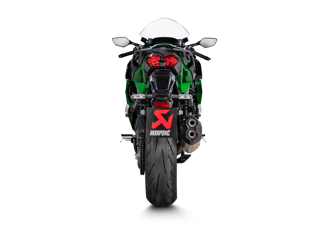 Akrapovic Silenziatore Kawasaki NINJA H2 SX 2021–2025 — S-K10SO30-HGIT