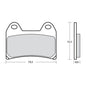BREMBO RACING PINZA RADIALE SX-DX 108 MM CNC