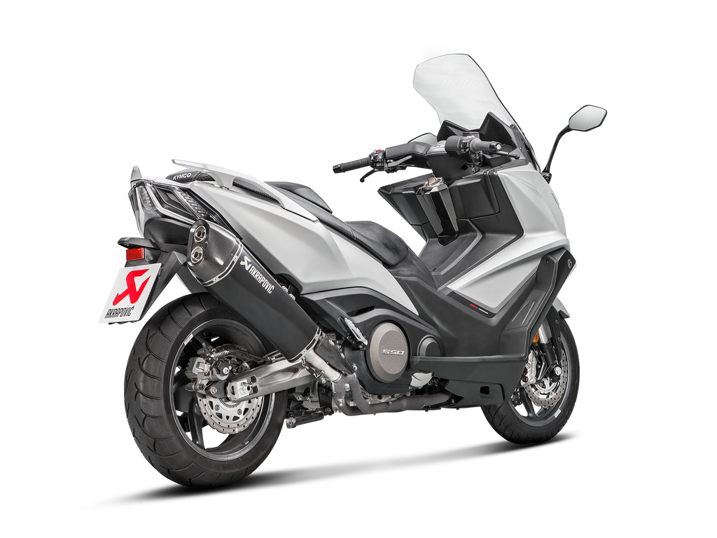 Akrapovic Silenziatore Kymco AK 550 2017–2020 — S-KY5SO1-HRAASSBL