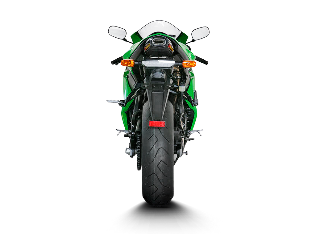 Akrapovic Silenziatore Kawasaki ZX-6 R 2007–2008 — S-K6SO5-HACT