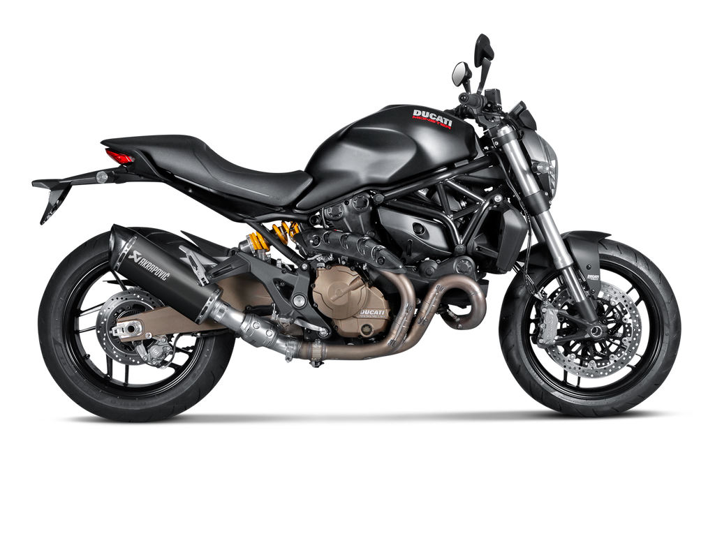 Akrapovic Silenziatore Ducati MONSTER 821 2014–2016 — S-D8SO2-HRBL