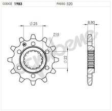 Carica l'immagine nel visualizzatore di Gallery, KIT TRASMISSIONE DID HUSQVARNA Cod. 376155000