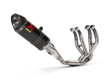 Carica l'immagine nel visualizzatore di Gallery, Akrapovic Scarico completo Kawasaki ZX-6 R 2009–2025 — S-K6R11-RC/1