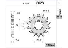 Carica l'immagine nel visualizzatore di Gallery, KIT TRASMISSIONE TROFEO SUZUKI  Cod. 254160000