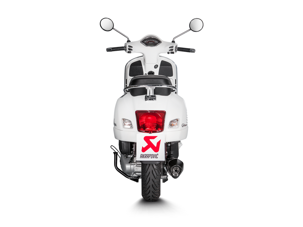 Akrapovic Silenziatore Piaggio VESPA GTS 125 2017–2020 — S-VE125SO1-HZBL