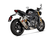 Carica l'immagine nel visualizzatore di Gallery, Akrapovic Silenziatore Triumph SPEED ​​TRIPLE 1200 RR 2021–2024 — S-T12SO5-HAPXLT