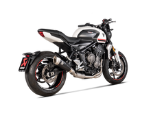 Carica l'immagine nel visualizzatore di Gallery, Akrapovic Scarico completo Triumph DAYTONA 660 2024–2025 — S-T6R1-CQTBL