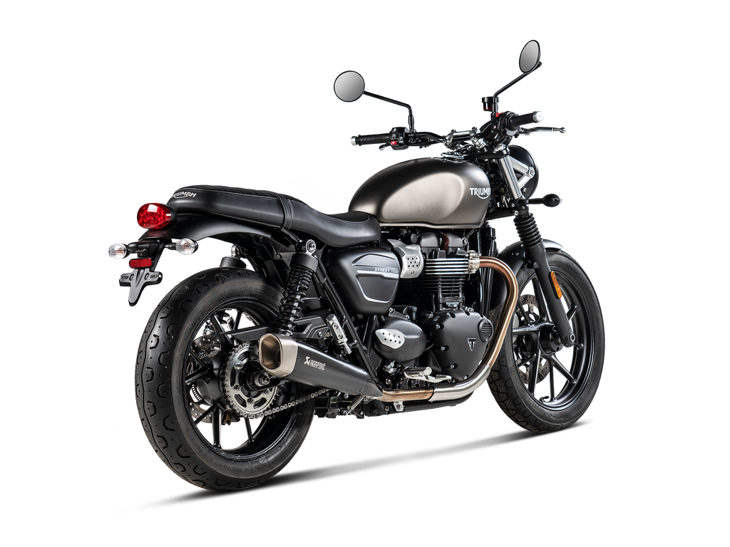 Akrapovic Silenziatore Triumph STREET TWIN 2016–2020 — S-T9SO2-HCQTBL