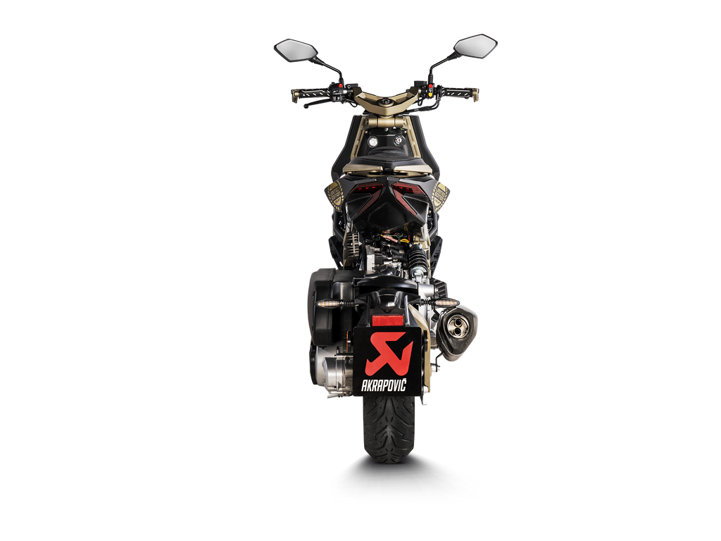 Akrapovic Silenziatore Italjet DRAGSTER 125 2021–2024 — S-IT125SO1-HRTBL