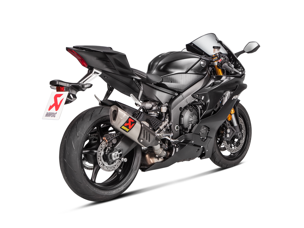 Akrapovic Silenziatore Yamaha YZF-R6 2017–2024 — S-Y6SO12-HAPT