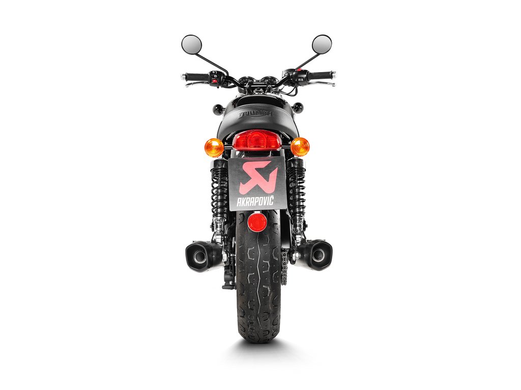 Akrapovic Silenziatore Triumph Boneville T100 2017–2020 — S-T12SO4-HCQT