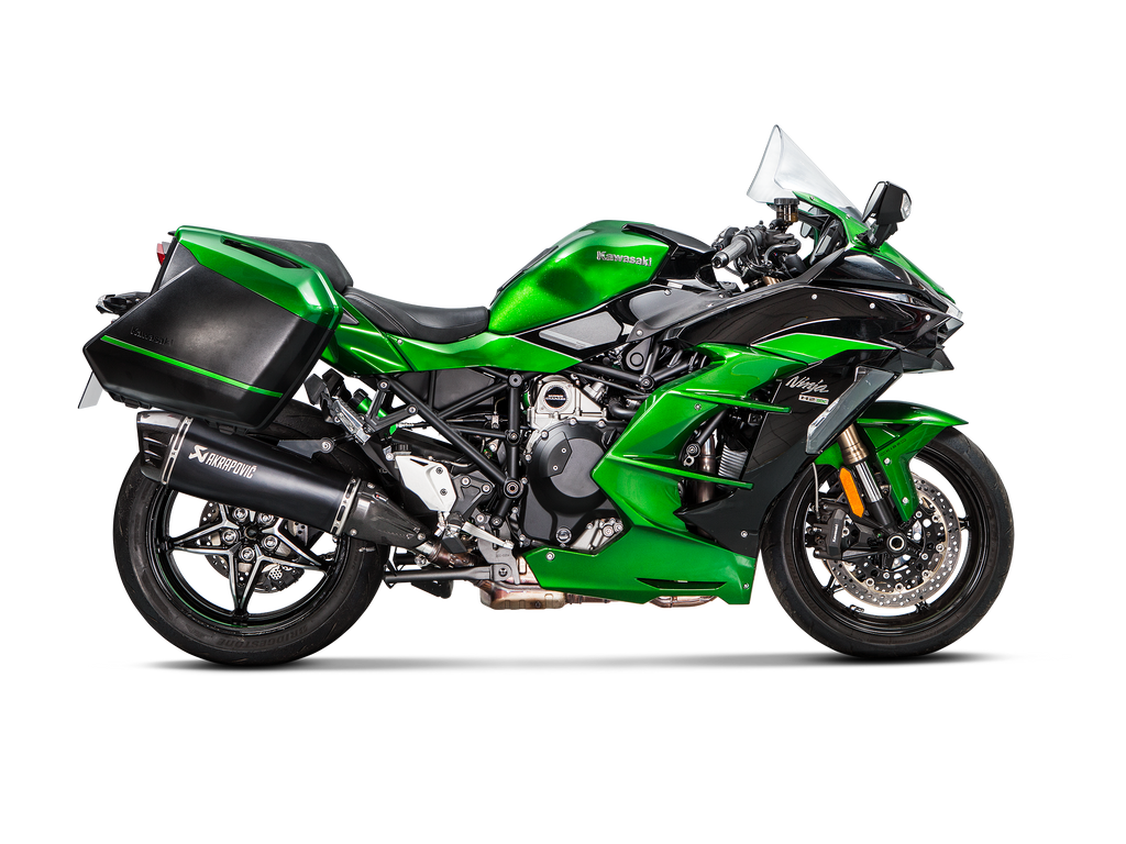 Akrapovic Silenziatore Kawasaki NINJA H2 SX 2018–2020 — S-K10SO21-HRAABL