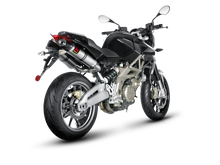 Carica l'immagine nel visualizzatore di Gallery, Akrapovic Silenziatore Aprilia SHIVER 750 2010–2016 — S-A7SO3-HDT