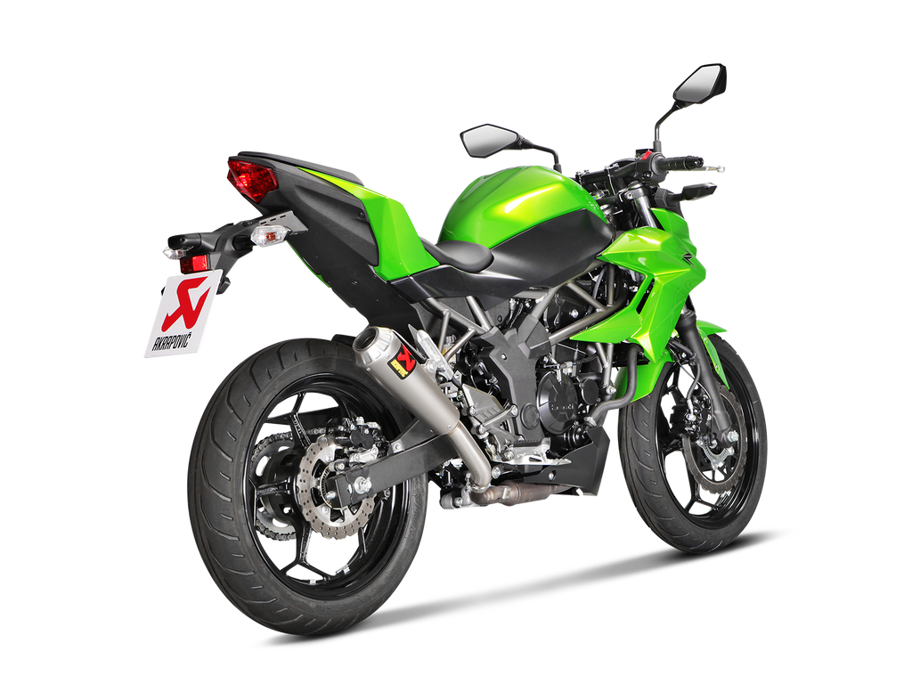 Akrapovic Silenziatore Kawasaki NINJA 125 2019–2025 — S-K2SO8-CUBT