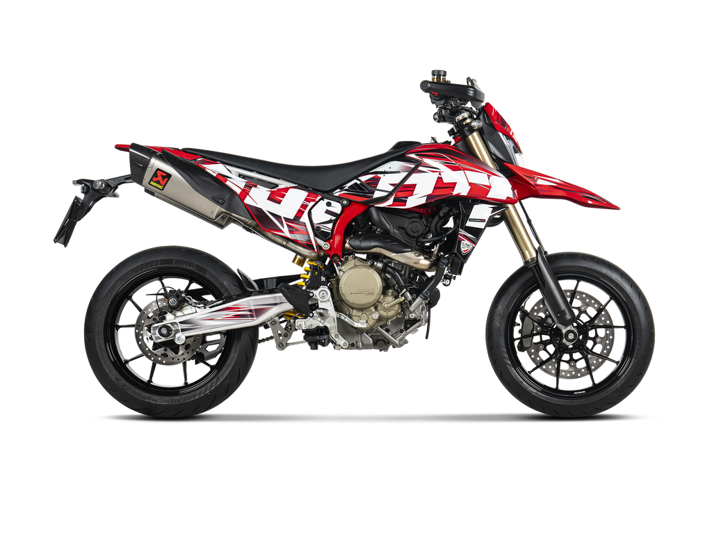 Akrapovic Silenziatore Ducati Hypermotard 698 Mono / RVE 2024–2025 — S-D6SO2-HAPLT