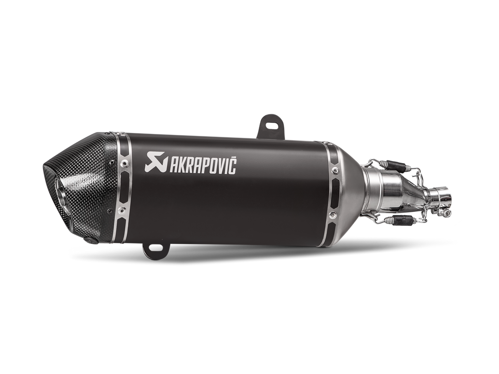 Akrapovic Silenziatore Piaggio VESPA GTS 125 2017–2020 — S-VE125SO1-HZBL