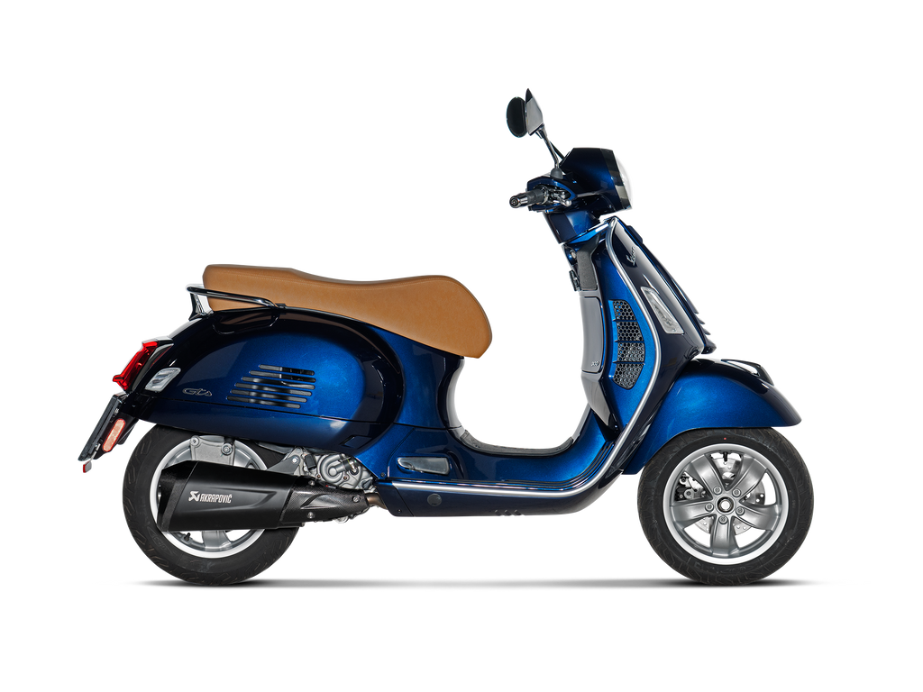 Akrapovic Silenziatore Piaggio GTS 300/Sei giorni/Super 2021–2024 — S-VE3SO10-HZDFBL