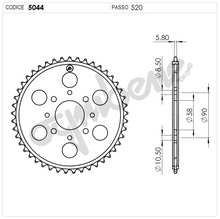 Carica l'immagine nel visualizzatore di Gallery, KIT TRASMISSIONE TROFEO KTM Cod. 256273000