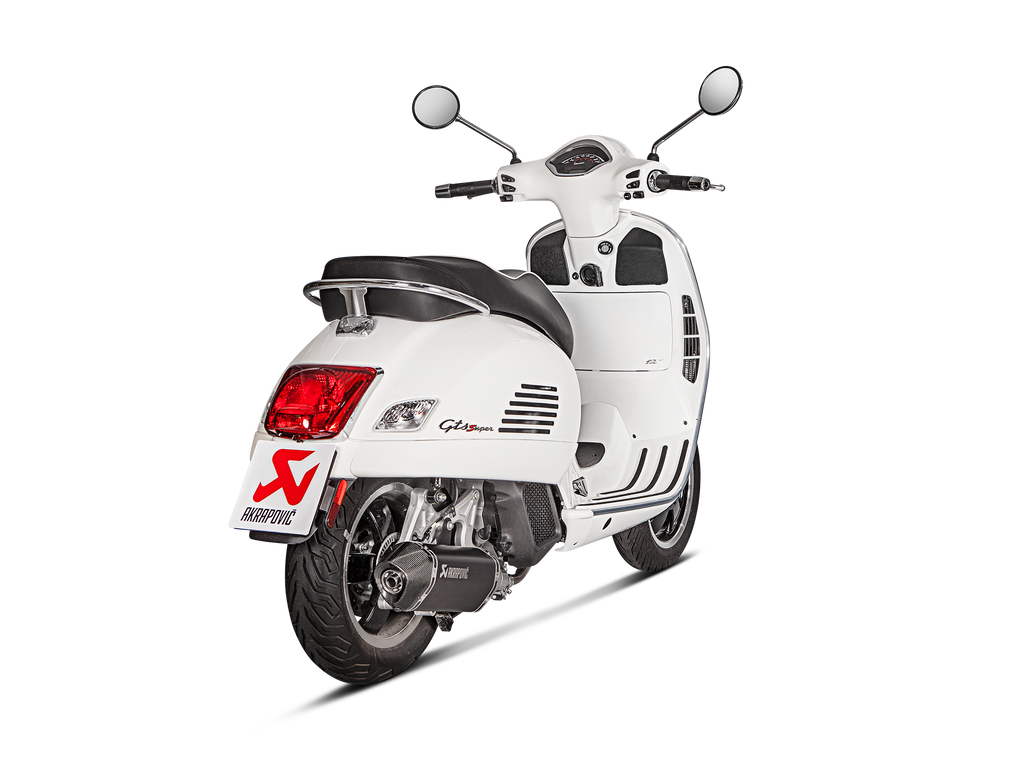 Akrapovic Silenziatore Piaggio VESPA GTS 125 2021–2024 — S-VE125SO2-HZBL