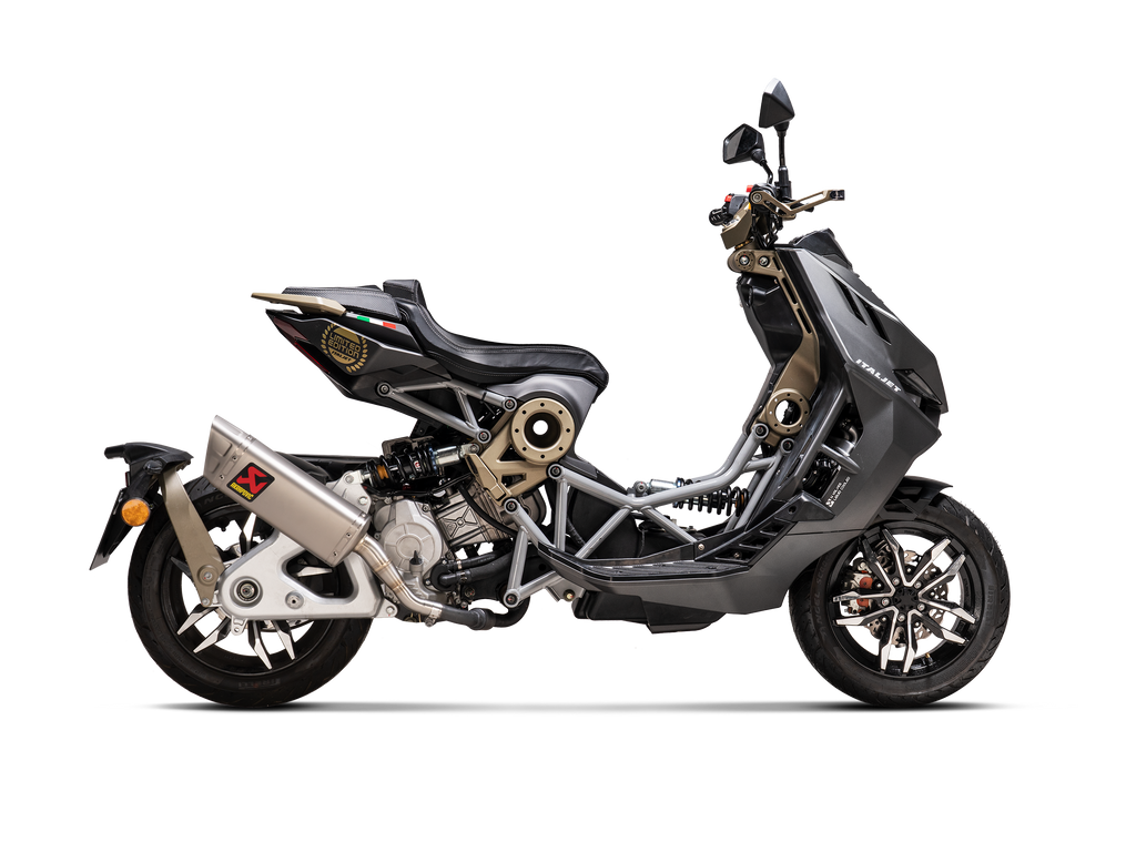 Akrapovic Silenziatore Italjet DRAGSTER 125 2021–2024 — S-IT125SO2-APT