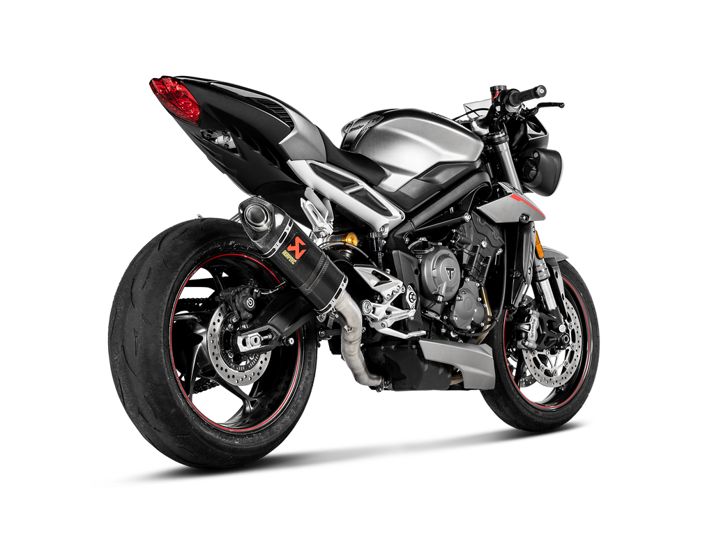 Akrapovic Silenziatore Triumph STREET TRIPLE 765 R 2017–2019 — S-T7SO2-APC