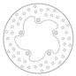 BREMBO - DISCO SERIE ORO FISSO 68B40736 Posteriore