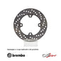 BREMBO - DISCO SERIE ORO FISSO 68B40747 Posteriore