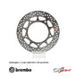 BREMBO - DISCO SERIE ORO FISSO 68B407F8 Posteriore