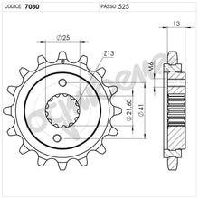 Carica l'immagine nel visualizzatore di Gallery, KIT TRASMISSIONE TROFEO HONDA Cod. 252846000