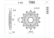 Carica l'immagine nel visualizzatore di Gallery, KIT TRASMISSIONE DID HONDA  Cod. 372621000