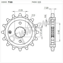 Carica l'immagine nel visualizzatore di Gallery, KIT TRASMISSIONE TROFEO SUZUKI  Cod. 2556571448