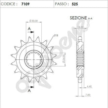 Carica l'immagine nel visualizzatore di Gallery, KIT TRASMISSIONE TROFEO HONDA Cod. 2561321543