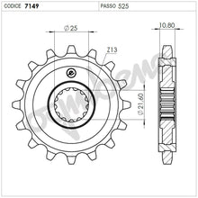 Carica l'immagine nel visualizzatore di Gallery, KIT TRASMISSIONE DID YAMAHA Cod. 375542000