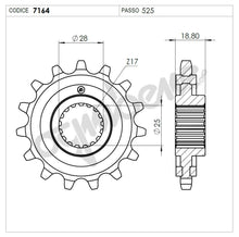 Carica l'immagine nel visualizzatore di Gallery, KIT TRASMISSIONE DID APRILIA Cod. 371170000