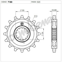 Carica l'immagine nel visualizzatore di Gallery, KIT TRASMISSIONE DID YAMAHA Cod. 376316000