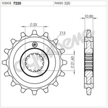 Carica l'immagine nel visualizzatore di Gallery, KIT TRASMISSIONE TROFEO YAMAHA Cod. 256315000