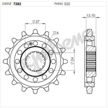 Carica l'immagine nel visualizzatore di Gallery, KIT TRASMISSIONE TROFEO SUZUKI  Cod. 256158000