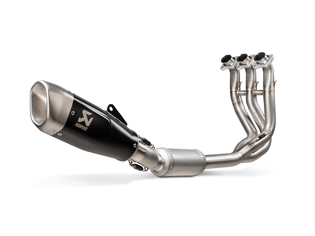 Akrapovic Scarico completo Triumph DAYTONA 660 2024–2025 — S-T6R1-CQTBL