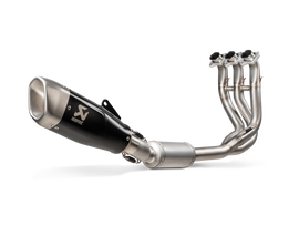 Akrapovic Scarico completo Triumph DAYTONA 660 2024–2025 — S-T6R1-CQTBL
