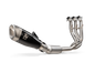 Akrapovic Scarico completo Triumph DAYTONA 660 2024–2025 — S-T6R1-CQTBL