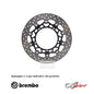 BREMBO - DISCO SERIE ORO FLOTTANTE 78B40860 Anteriore
