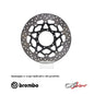 BREMBO - DISCO SERIE ORO FLOTTANTE 78B40867 Anteriore