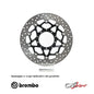 BREMBO - DISCO SERIE ORO FLOTTANTE 78B408B7 Anteriore